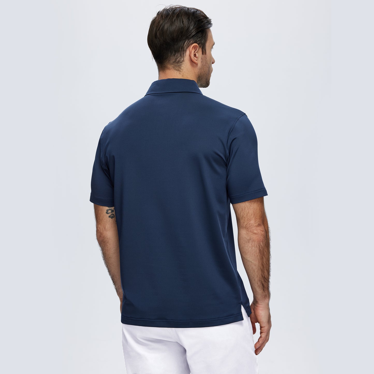3-Pack Men’s Polo Shirts – Soft Breathable Short Sleeve Polos